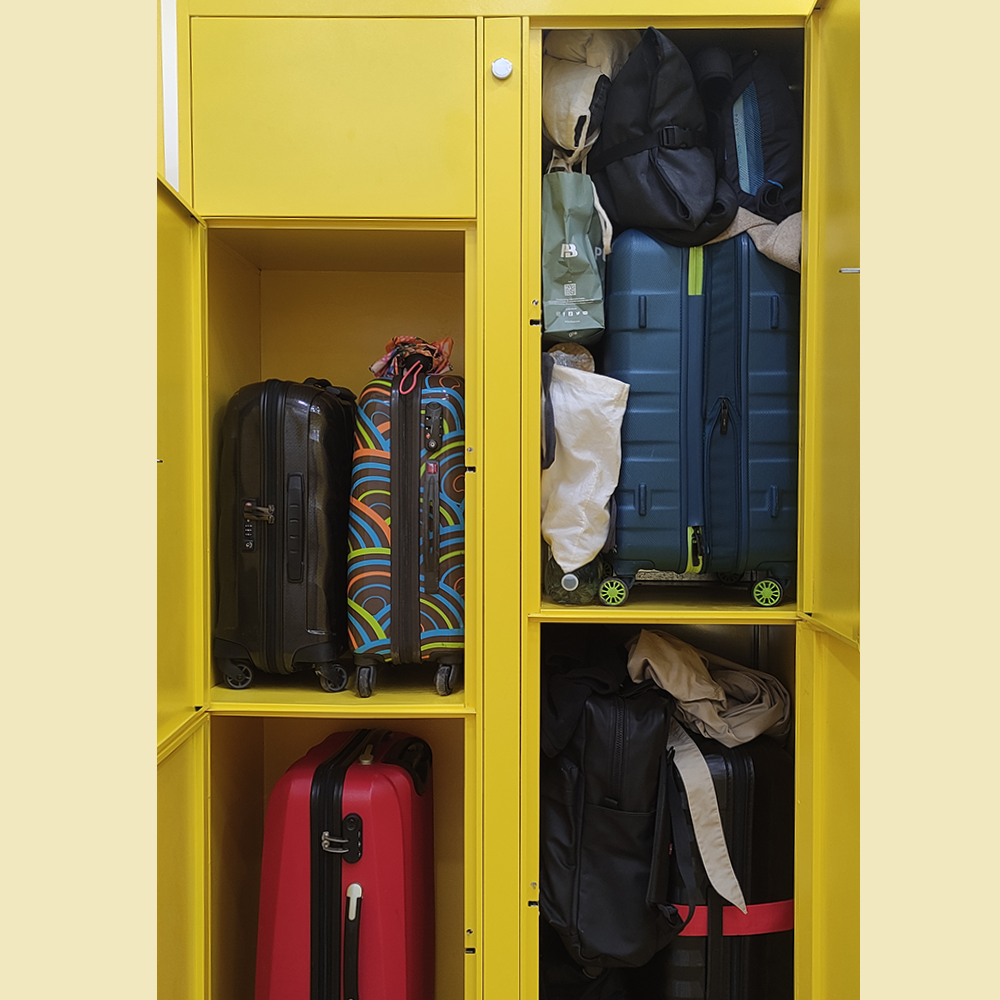 Armadietti L - XL Bag Drop Luggage Self Storage da 2€ al giorno