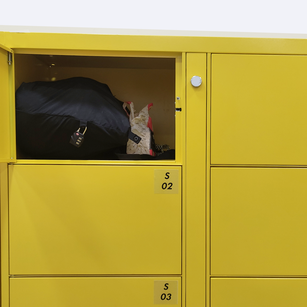 Armadietto S Bag Drop Luggage Self Storage da 2€ al giorno